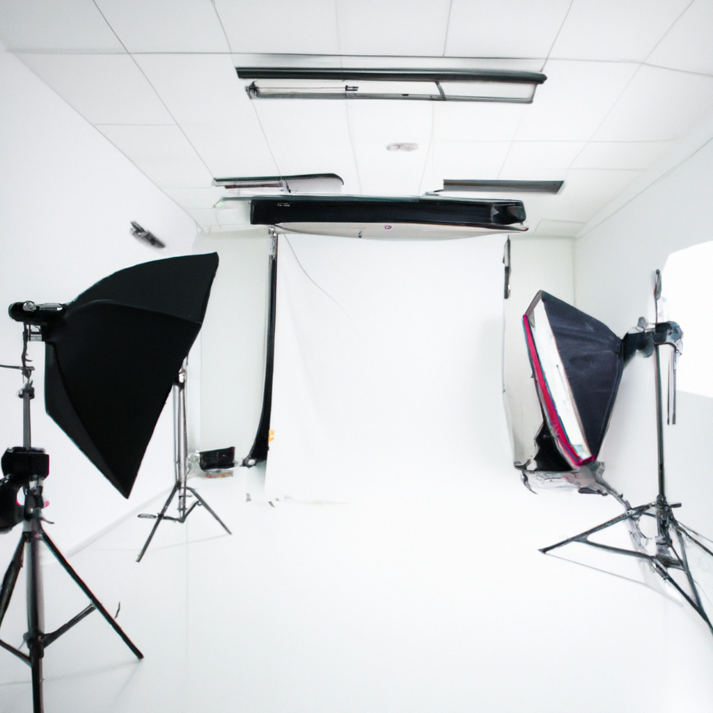 서울 미니멀 화이트 스튜디오, 북향 자연광과 전문 조명 세팅